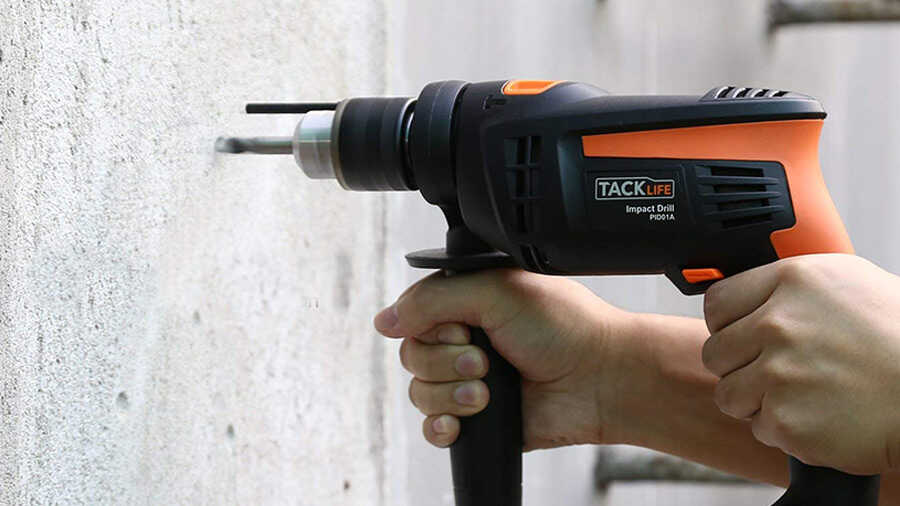 Tacklife pid01a hammer discount drill